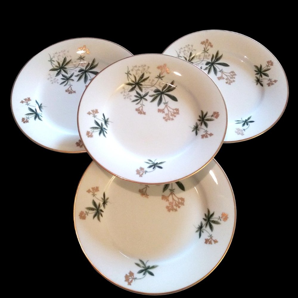 Noritake China Bread Plates, Noritake Japan 5471 Dessert Plate, Vintage Plates
